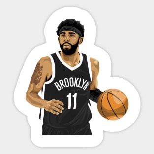 Kyrie Irving Brooklyn Nets Sticker